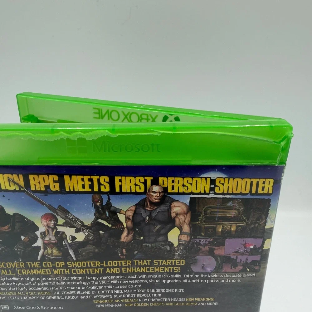 Borderlands Game of the Year Edition Xbox One 4K HDR 2K Gearbox 2019 GOTY CIB‎